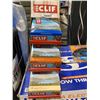 Image 1 : Set of Clif Energy Bars Display – Chocolate Chip, Peanut Butter, and Macadamia Nut 12 x 68g