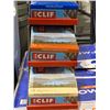 Image 2 : Set of Clif Energy Bars Display – Chocolate Chip, Peanut Butter, and Macadamia Nut 12 x 68g