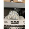 Image 1 : Windsor Black Pepper Packets, 6 x 1000 Count
