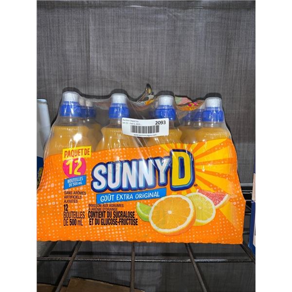 SunnyD 12-Pack 500 mL Bottles, Original Flavor