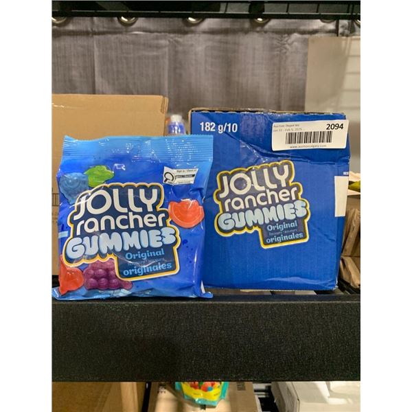 Jolly Rancher Gummies,  Original Flavors 182 g x 10