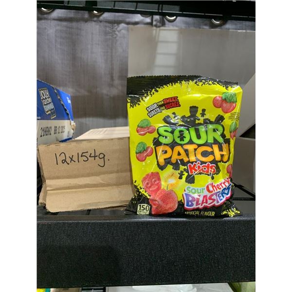 Sour Patch Kids Sour Cherry Blasters Candy Pack, 154g x 154g
