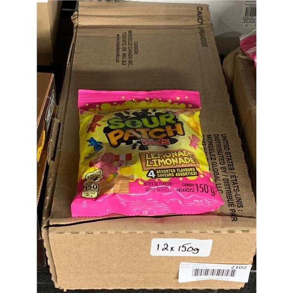 Sour Patch Kids Lemonade Gummie Candy 150g x 12