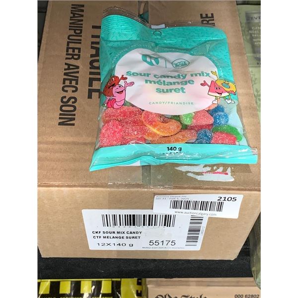 CKF Sour Mix Candy 140 g x 12