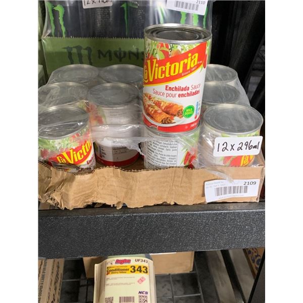 La Victoria Mild Enchilada Sauce Cans, 12-Pack, 296 mL Each