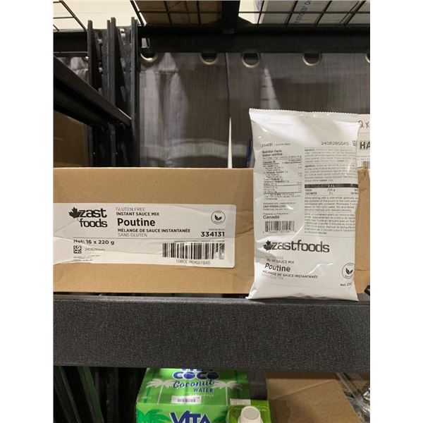 Zast Foods Instant Poutine Sauce Mix 16 x 220g