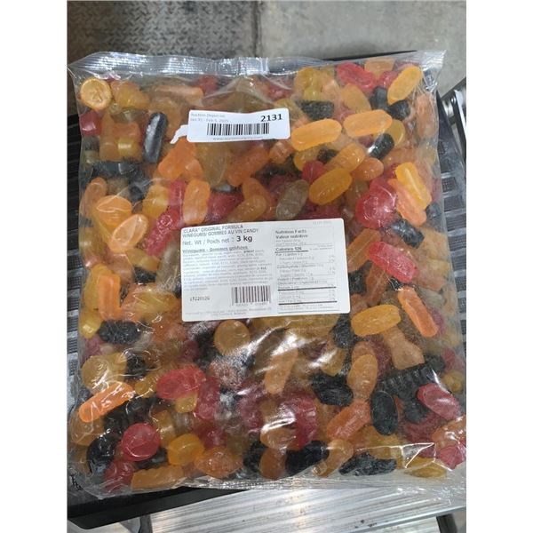 Clara Original Formula Winegums 3kg Package