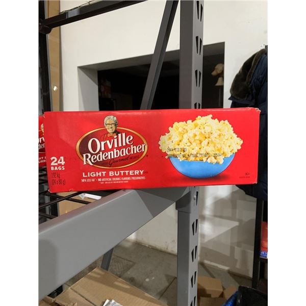Orville Redenbacher’s Light Buttery Popcorn – Box of 24 Bags
