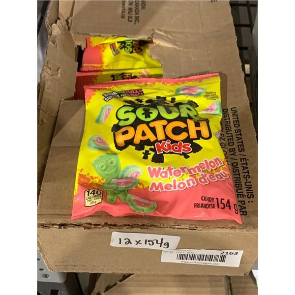 Sour Patch Kids Watermelon 154g Pack – 12 Units