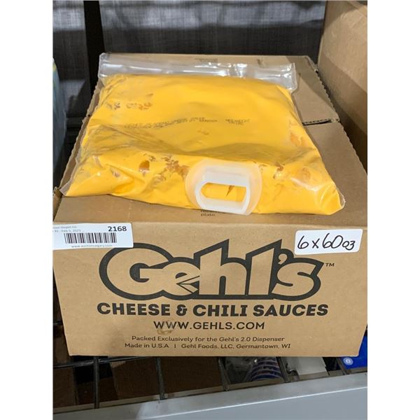 Gehl’s Cheese Sauce Dispenser Packs, Cheese & Chili Sauces