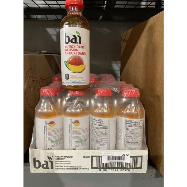 Bai Malawi Mango Antioxidant Infusion 12-Pack 530 mL