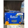 Image 1 : Rubicon Sparkling Mango 12-Pack Beverage Set