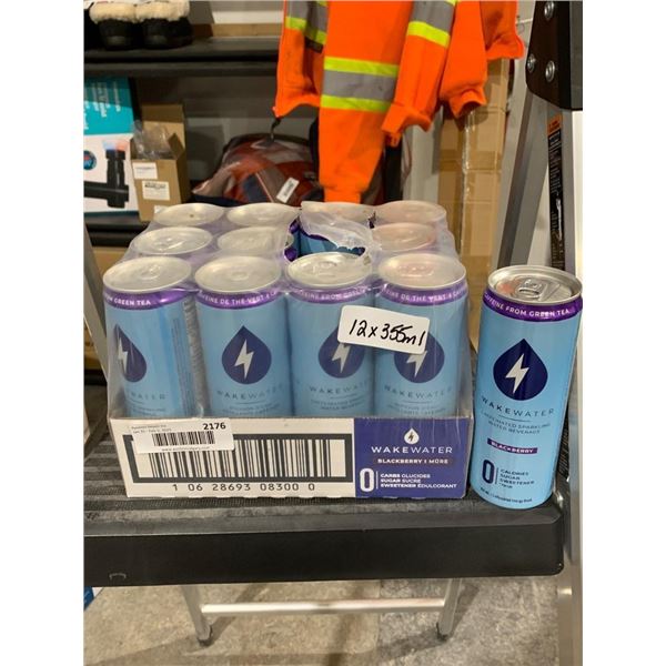Wakewater Blackberry Sparkling Water 12-Pack