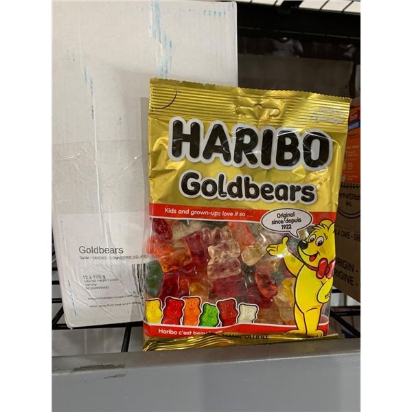 Haribo Goldbears Gummy Candies, 12 x 175 g Bags