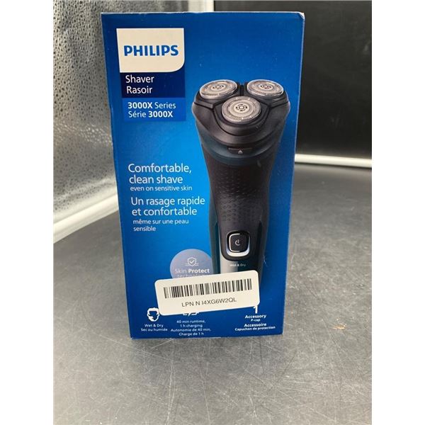 Philips 3000X Series Electric Shaver with PowerCut Blades