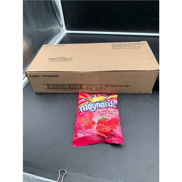 Maynards Swedish Berries Candy Case 12 x 154g