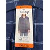 Image 2 : Tilley Ladies XXL Blue Plaid Button-Up Shirt