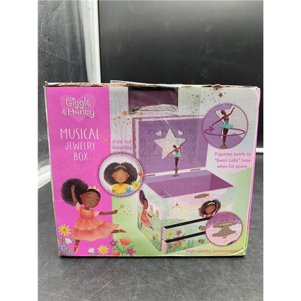 Giggle & Honey Musical Jewelry Box with Figurine