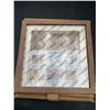 Image 3 : 10 x 10 Inch Wooden Picture Frame