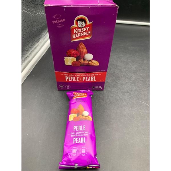 Krispy Kernels Perle Pearl Dried Fruit and Nuts, 7 x 65g Bags