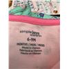 Image 3 : Simple Joys by Carter’s Infant Girls’ Footed Pajamas, Size 6-9 Months
