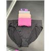 Image 1 : Pack of 4 Women’s Briefs in Multicolor, Size 9/2XL