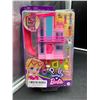 Image 1 : Polly Pocket Barbie Malibu House Compact Playset with Accessories