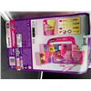 Image 2 : Polly Pocket Barbie Malibu House Compact Playset with Accessories