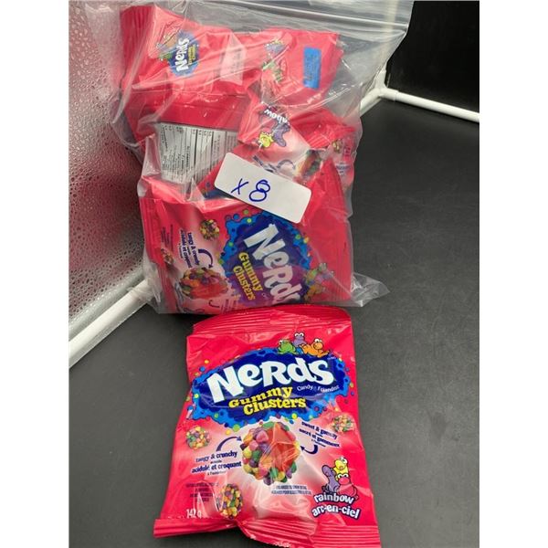 Nerds Gummy Clusters Lot of 8 x 142g