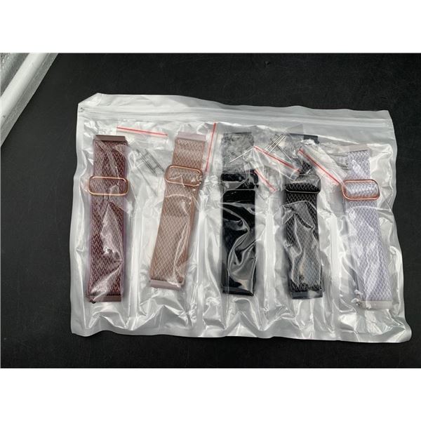 DaQin 5-Pack Elastic Sport Nylon Bands for Fitbit Versa Series