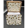Image 1 : Set of Hallmark Thank You Cards with Glittery Gold Polka Dots 40ct