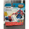 Image 2 : Transformers Rescue Bots Academy Optimus Prime 2-in-1 Figure by Hasbro