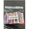 Image 1 : Lot of 10 Bic Lighters with Assorted Designs