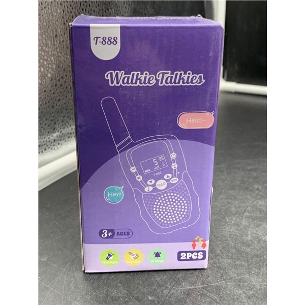 T-888 Walkie Talkie Set with Multiple Features