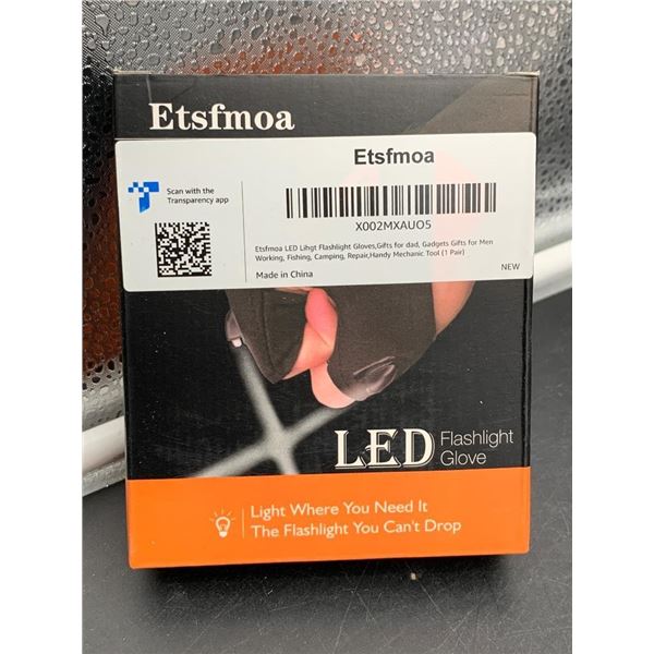 Etsfmoa LED Flashlight Glove with Adjustable Strap