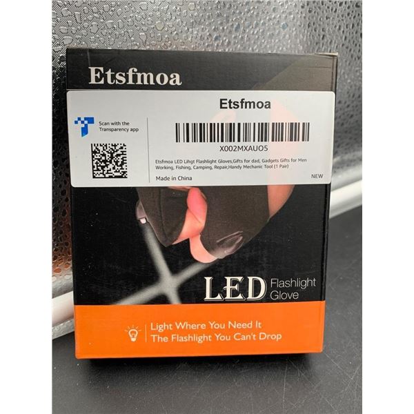 Etsfmoa LED Flashlight Glove with Adjustable Strap
