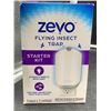 Image 1 : Zevo Flying Insect Trap Starter Kit with 1 Cartridge