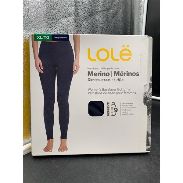 Lole Women’s Merino Base Layer Bottoms XL/TTG