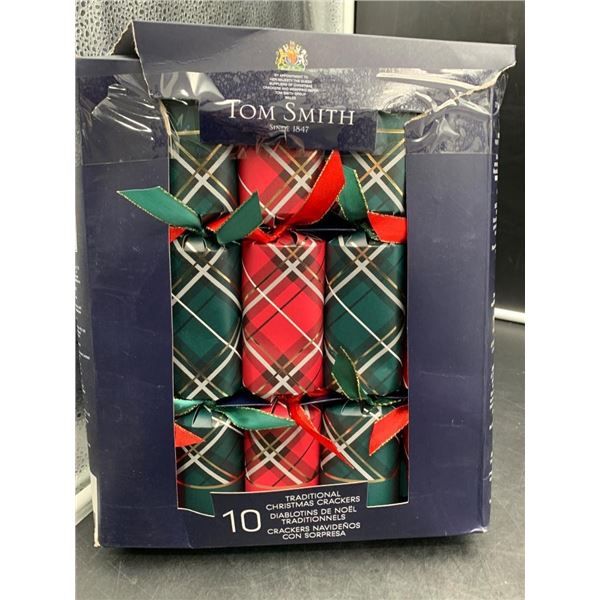Tom Smith Set of 10 Christmas Crackers