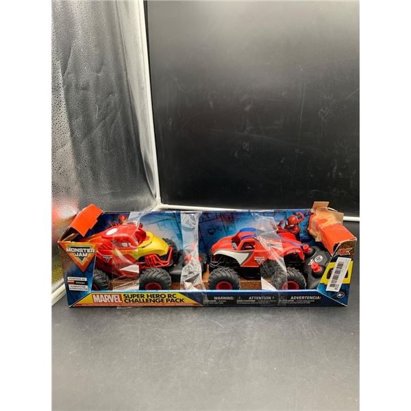 Marvel Super Hero RC Challenge Pack by Monster Jam