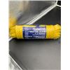Image 1 : Yellow Polypropylene 3-Strand Twisted Rope, 13mm x 50ft