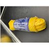 Image 2 : Yellow Polypropylene 3-Strand Twisted Rope, 13mm x 50ft