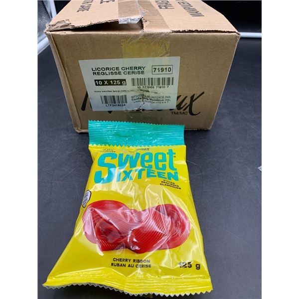 Mondoux Sweet Sixteen Cherry Licorice 10 x 125g