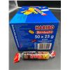 Image 2 : Haribo Roulette Candy Box with 50 Rolls, 25g Each