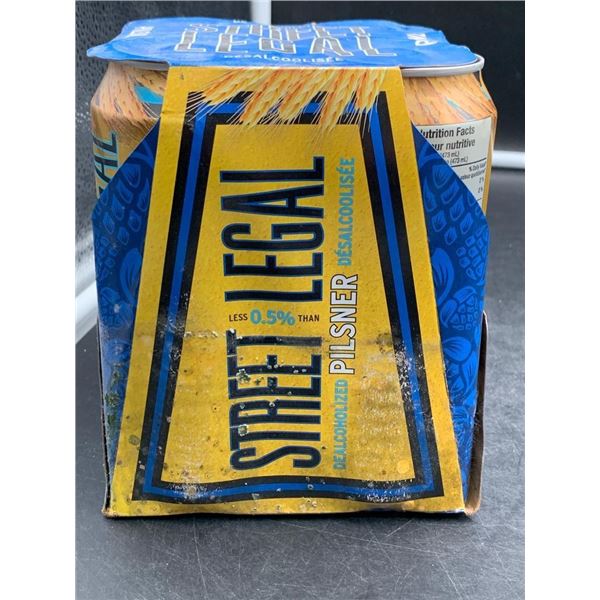 Street Legal Non-Alcoholic Pilsner 4-Pack (473 ml Cans)