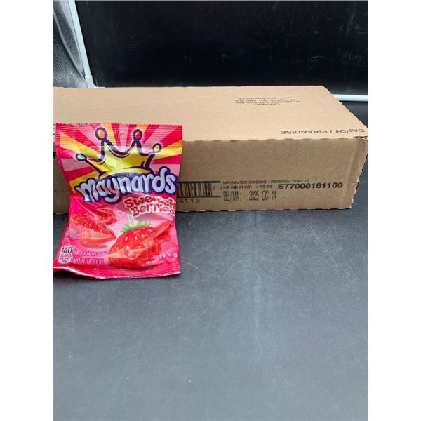 Box of 12 Maynards Swedish Berries Packs, 154g Each