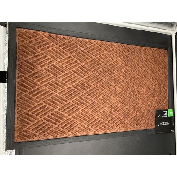 Korhani Studio Tan Geometric Door Mat 18×30 Inches