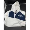 Image 1 : Under Armour Men’s 2XL Fleece Hoodie, Navy and White