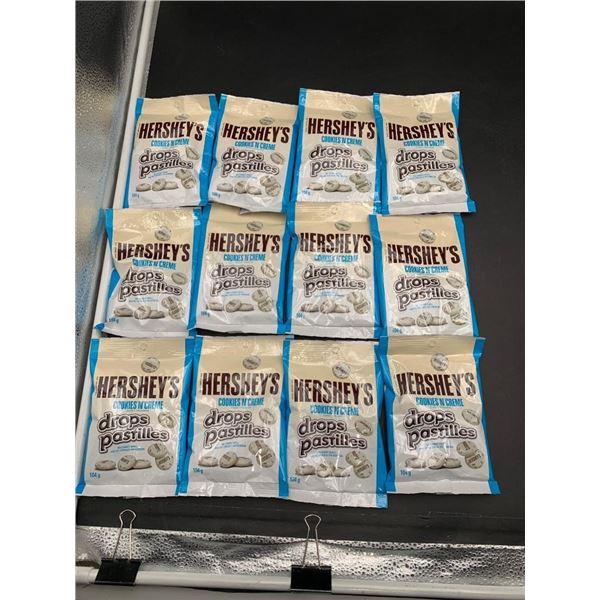 Lot of Hershey’s Cookies ‘N’ Creme Drops Pastilles (12 x 104g)