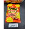Image 2 : Lot of 12 Reese’s Pieces 104g Peanut Butter Candies